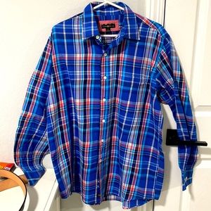 Blue mens shirt